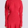 Short flared knit dress Short flared knit dress
