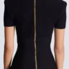 Short flared knit dress Short flared knit dress