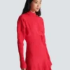 Short flared knit dress Short flared knit dress