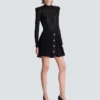Short pleated skirt in plaid knit Short pleated skirt in plaid knit