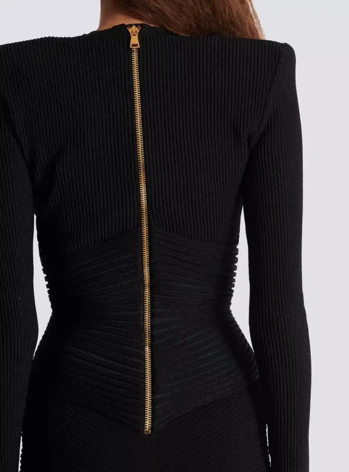 Short ribbed knit bodycon dress Short ribbed knit bodycon dress