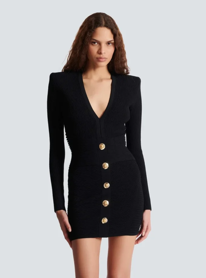 Short ribbed knit bodycon dress Short ribbed knit bodycon dress