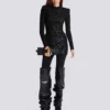 Short sequin dress in crocodile knit Short sequin dress in crocodile knit