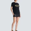 Short-sleeved Balmain Chain print T-shirt Short-sleeved Balmain Chain print T-shirt