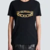 Short-sleeved Balmain Chain print T-shirt Short-sleeved Balmain Chain print T-shirt