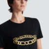 Short-sleeved Balmain Chain print T-shirt Short-sleeved Balmain Chain print T-shirt