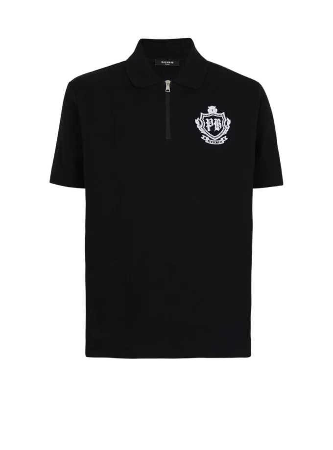 Short-sleeved College Emblem polo Short-sleeved College Emblem polo