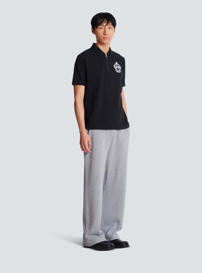Short-sleeved College Emblem polo Short-sleeved College Emblem polo