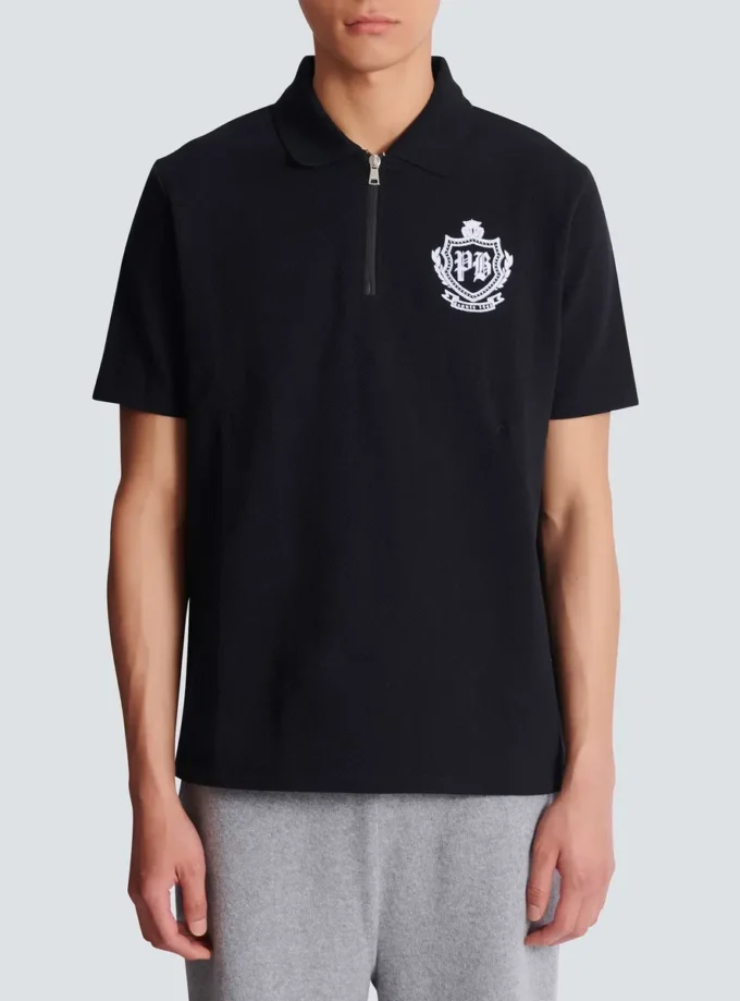 Short-sleeved College Emblem polo Short-sleeved College Emblem polo