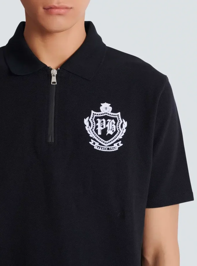Short-sleeved College Emblem polo Short-sleeved College Emblem polo