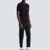 Short-sleeved polo shirt with embroidery Short-sleeved polo shirt with embroidery