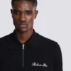 Short-sleeved polo shirt with embroidery Short-sleeved polo shirt with embroidery