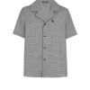 Short-sleeved Prince of Wales shirt