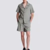 Short-sleeved Prince of Wales shirt