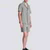 Short-sleeved Prince of Wales shirt
