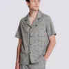 Short-sleeved Prince of Wales shirt