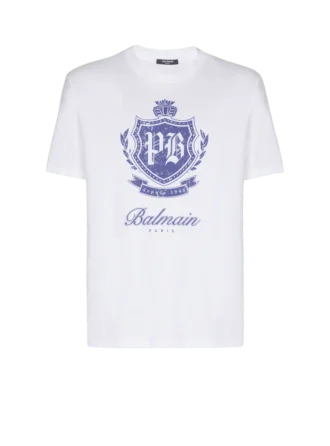 Short-sleeved T-shirt with College Emblem print