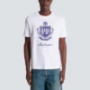 Short-sleeved T-shirt with College Emblem print