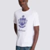Short-sleeved T-shirt with College Emblem print