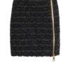 Short zipped tweed skirt Short zipped tweed skirt