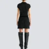 Short zipped tweed skirt Short zipped tweed skirt