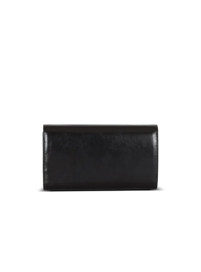 Shuffle calfskin wallet with chain Shuffle calfskin wallet with chain