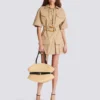 Shuffle Medium bag in raffia