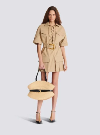 Shuffle Medium bag in raffia