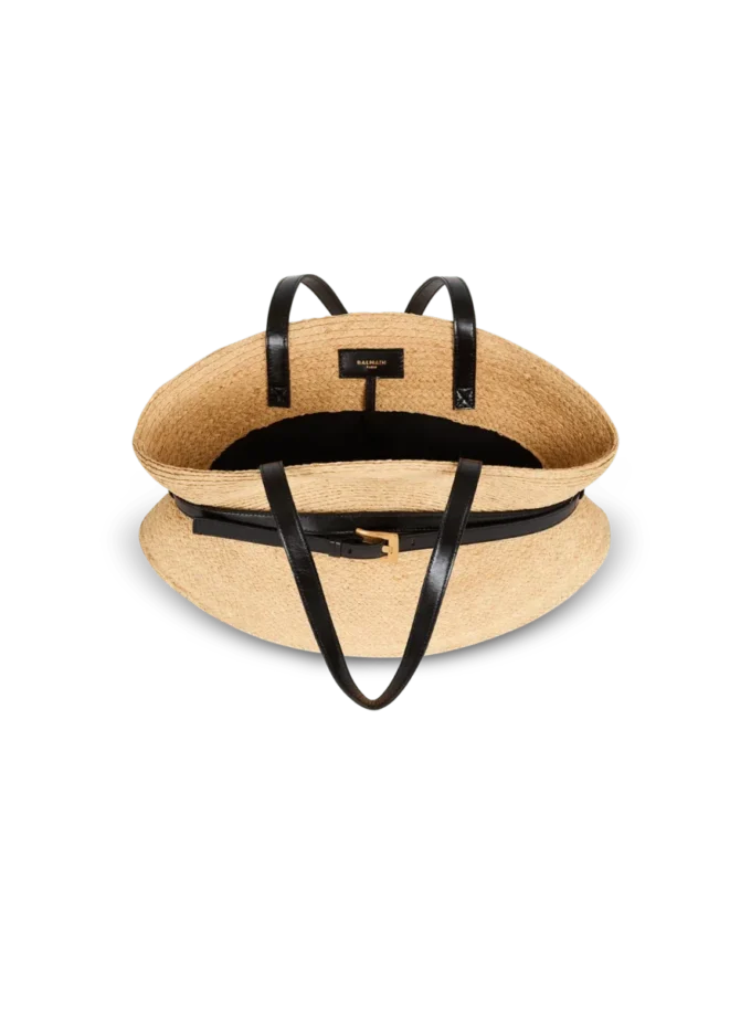 Shuffle Medium bag in raffia