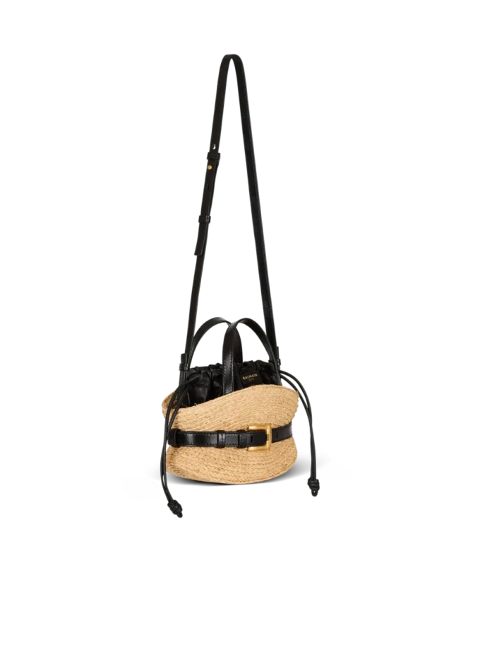 Shuffle Mini bag in raffia Shuffle Mini bag in raffia