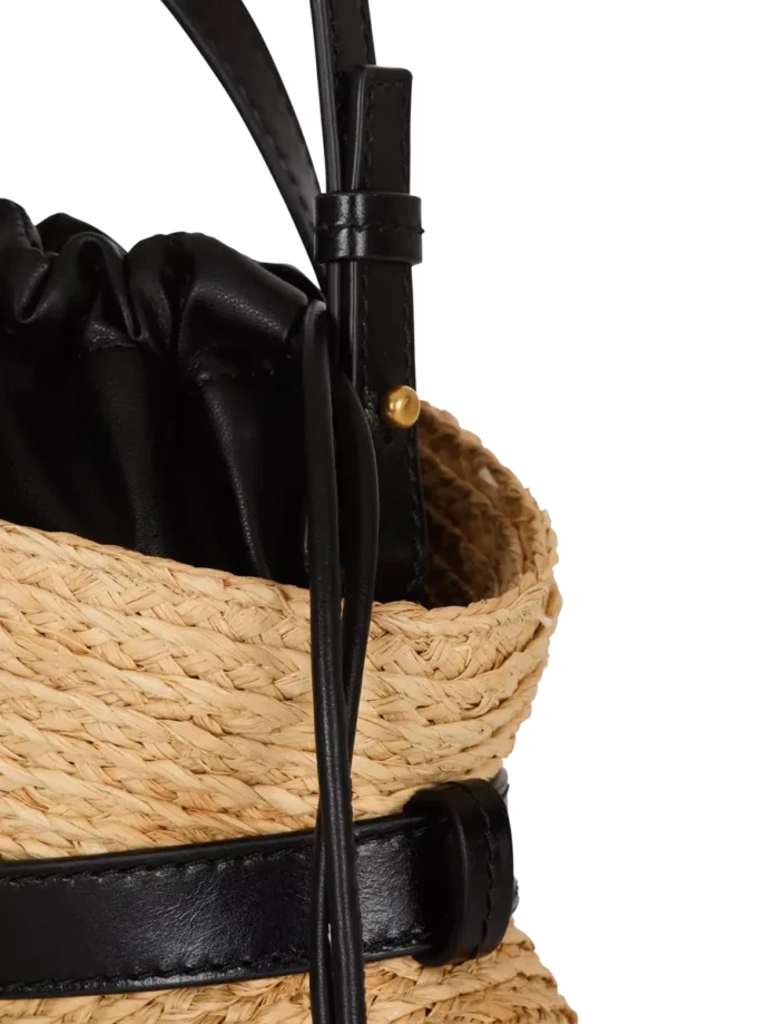 Shuffle Mini bag in raffia Shuffle Mini bag in raffia