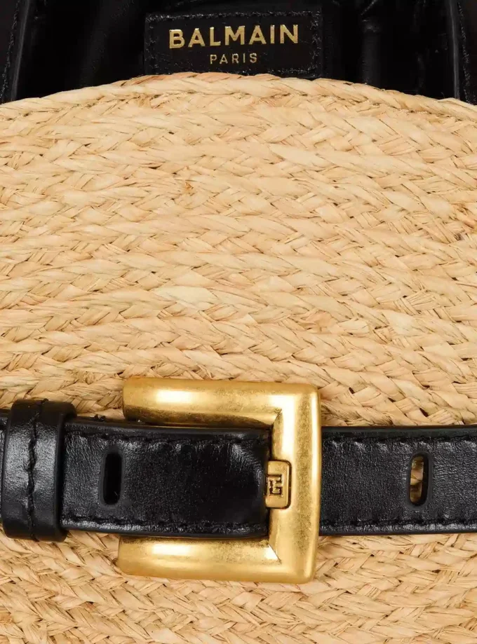 Shuffle Mini bag in raffia Shuffle Mini bag in raffia