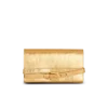 Shuffle wallet in lamé leather Shuffle wallet in lamé leather
