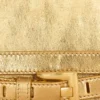 Shuffle wallet in lamé leather Shuffle wallet in lamé leather