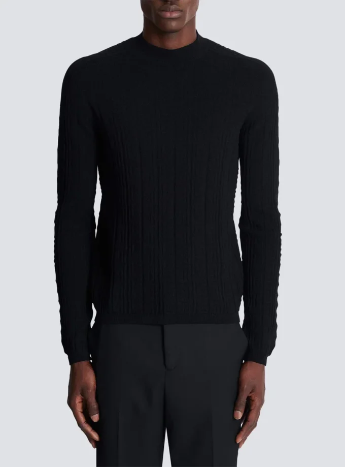 Silk and cotton knit PB jumper