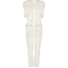 Sleeveless lambskin jumpsuit Sleeveless lambskin jumpsuit