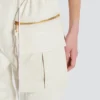 Sleeveless lambskin jumpsuit Sleeveless lambskin jumpsuit