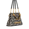 Small 1945 Soft monogrammed jacquard tote bag Small 1945 Soft monogrammed jacquard tote bag