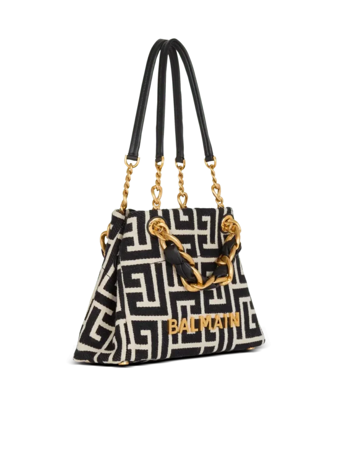Small 1945 Soft monogrammed jacquard tote bag Small 1945 Soft monogrammed jacquard tote bag