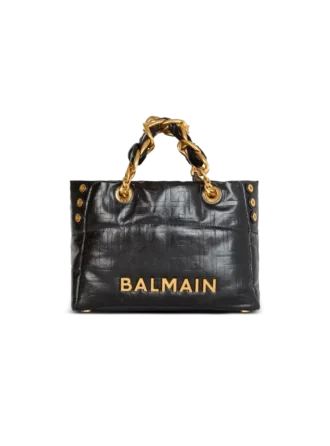 Small 1945 Soft tote bag in crackled calfskin