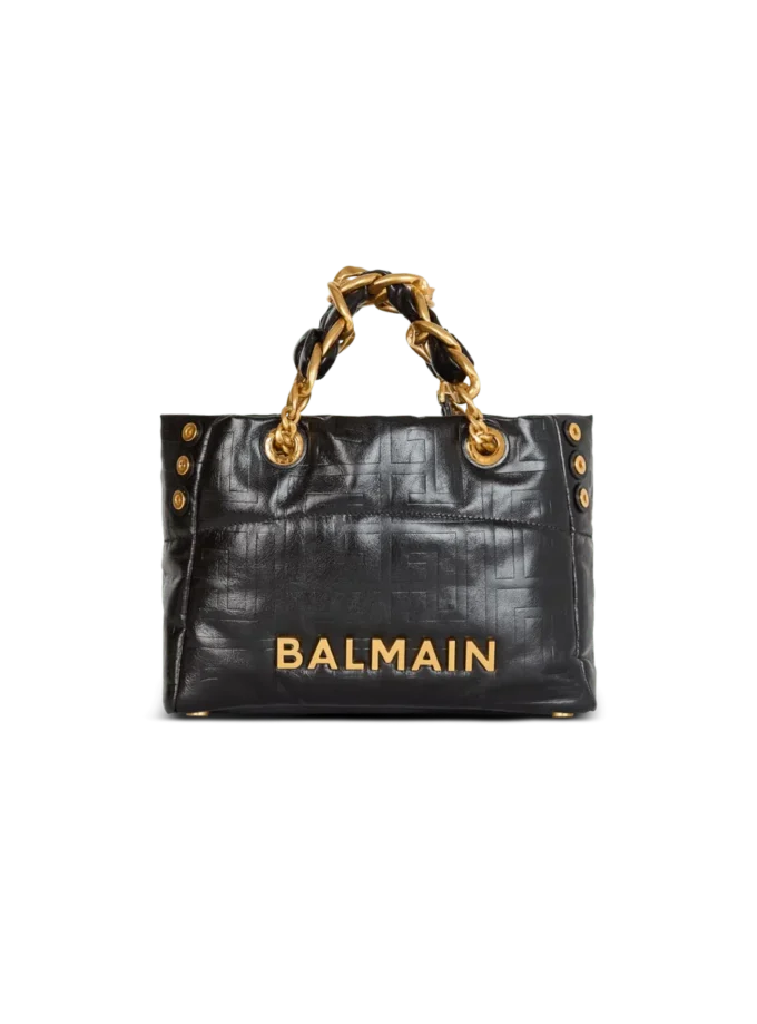 Small 1945 Soft tote bag in crackled calfskin Small 1945 Soft tote bag in crackled calfskin