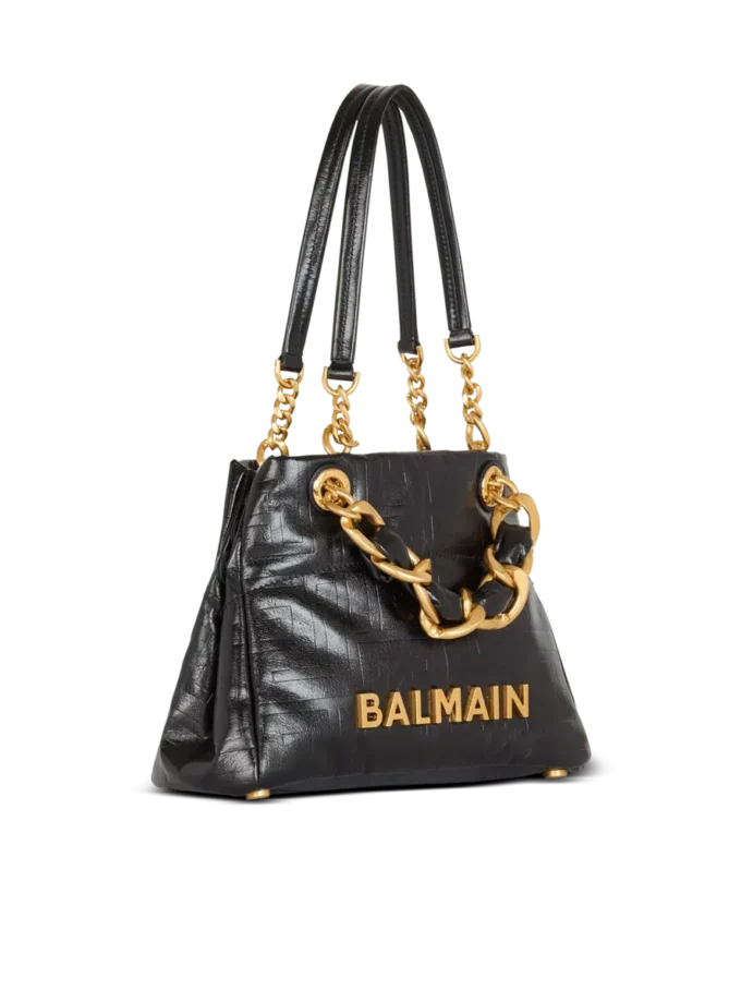 Small 1945 Soft tote bag in crackled calfskin Small 1945 Soft tote bag in crackled calfskin