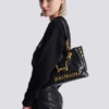 Small 1945 Soft tote bag in crackled calfskin Small 1945 Soft tote bag in crackled calfskin