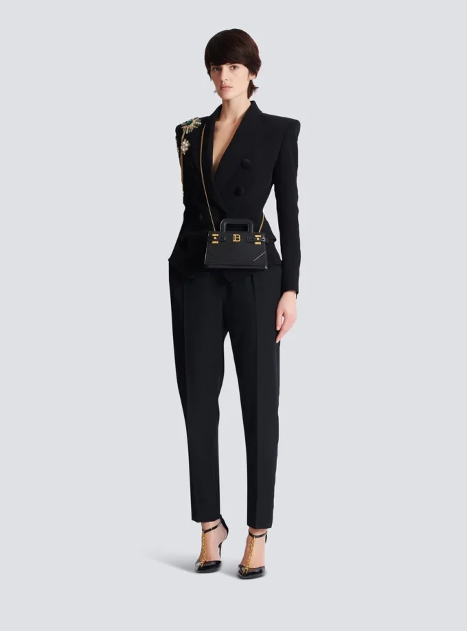 Small B-Buzz Top Handle bag in calfskin Small B-Buzz Top Handle bag in calfskin
