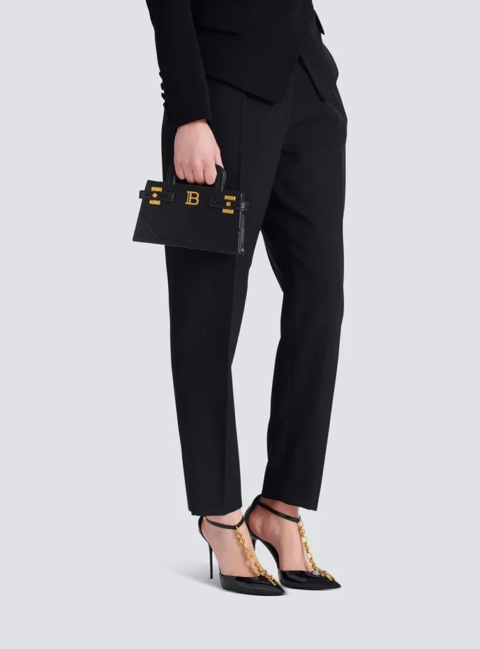Small B-Buzz Top Handle bag in calfskin Small B-Buzz Top Handle bag in calfskin