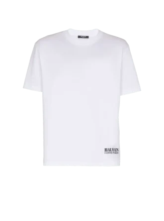 Small Balmain Stamp printed T-shirt