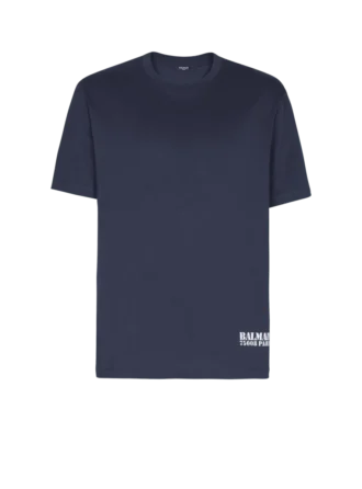 Small Balmain Stamp printed T-shirt
