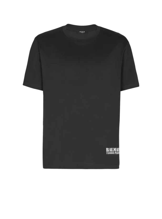 Small Balmain Stamp printed T-shirt