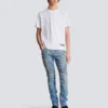 Small Balmain Stamp printed T-shirt