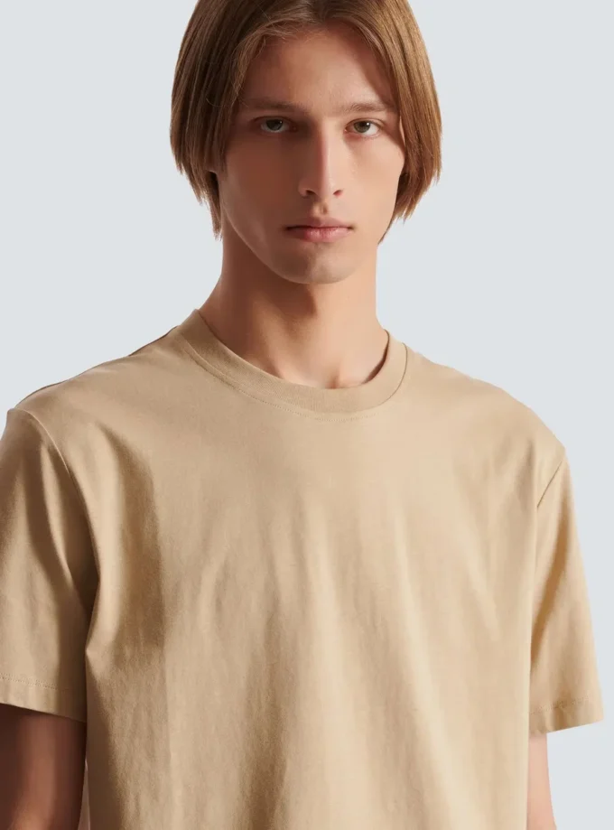 Small Balmain Stamp printed T-shirt